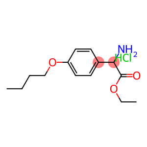 ETHYL AMINO(4-BUTOXYPHENYL)ACETATE HYDROCHLORIDE