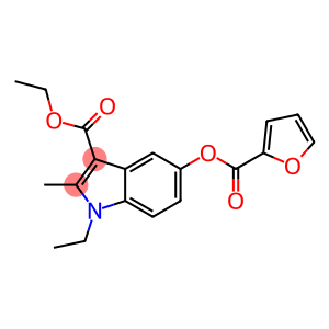 ethyl 1-ethyl-5-(2-furoyloxy)-2-methyl-1H-indole-3-carboxylate