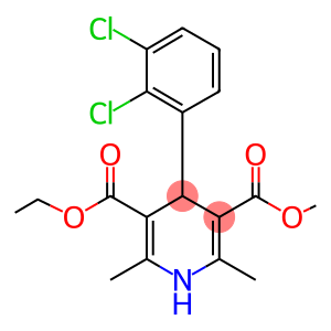 3-ethyl 5-methyl 4-(2,3-dichlorophenyl)-2,6-dimethyl-1,4-dihydro-3,5-pyridinedicarboxylate