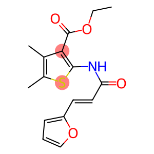 ethyl 2-{[3-(2-furyl)acryloyl]amino}-4,5-dimethyl-3-thiophenecarboxylate
