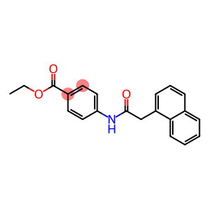 ethyl 4-{[2-(1-naphthyl)acetyl]amino}benzoate