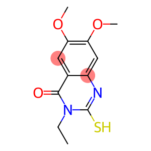 3-ETHYL-2-MERCAPTO-6,7-DIMETHOXY-3H-QUINAZOLIN-4-ONE