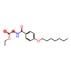 ethyl 2-{[4-(heptyloxy)benzoyl]amino}acetate