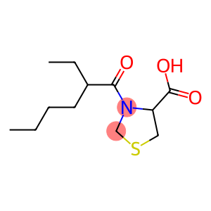 3-(2-ethylhexanoyl)-1,3-thiazolidine-4-carboxylic acid