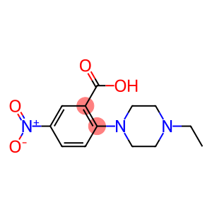 2-(4-ethylpiperazin-1-yl)-5-nitrobenzoic acid