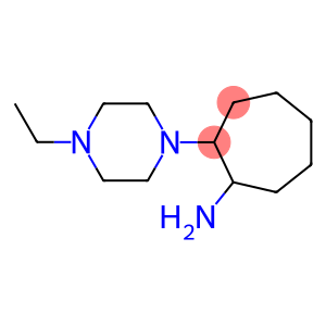 2-(4-ethylpiperazin-1-yl)cycloheptanamine