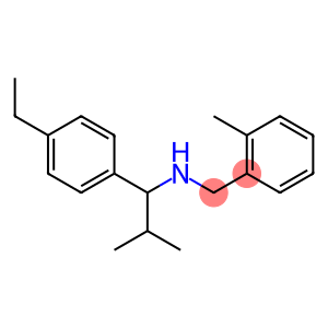 [1-(4-ethylphenyl)-2-methylpropyl][(2-methylphenyl)methyl]amine