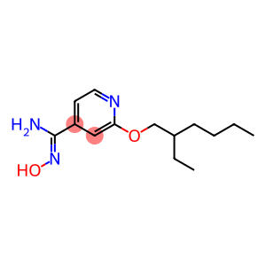 2-[(2-ethylhexyl)oxy]-N'-hydroxypyridine-4-carboximidamide
