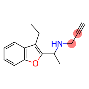 [1-(3-ethyl-1-benzofuran-2-yl)ethyl](prop-2-yn-1-yl)amine