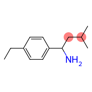 1-(4-ethylphenyl)-3-methylbutan-1-amine