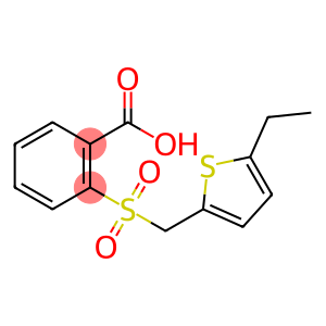 2-{[(5-ethylthiophen-2-yl)methane]sulfonyl}benzoic acid