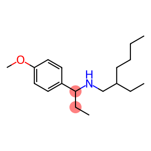 (2-ethylhexyl)[1-(4-methoxyphenyl)propyl]amine