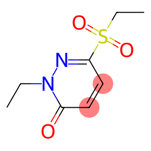 2-ETHYL-6-ETHYLSULFONYL-3(2H)-PYRIDAZINONE