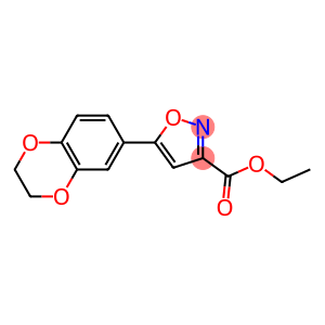 Ethyl5-(2,3-Dihydro-benzo[1,4]dioxin-6-yl)-isoxazole-3-carboxylate