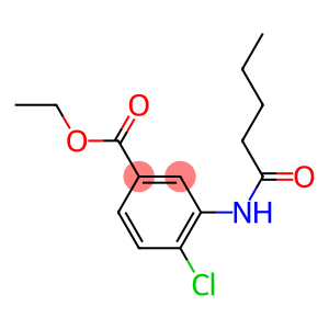 ethyl 4-chloro-3-(pentanoylamino)benzoate