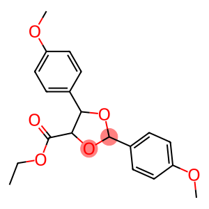 ethyl 2,5-bis(4-methoxyphenyl)-1,3-dioxolane-4-carboxylate