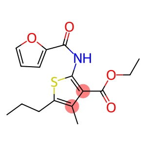 ethyl 2-(2-furoylamino)-4-methyl-5-propyl-3-thiophenecarboxylate