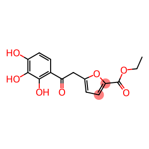 ethyl 5-[2-oxo-2-(2,3,4-trihydroxyphenyl)ethyl]-2-furoate