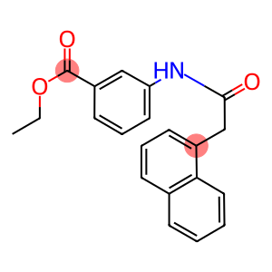ethyl3-[(1-naphthylacetyl)amino]benzoate