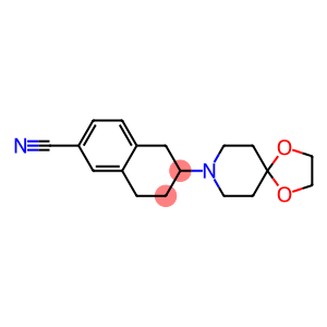 2-(4,4-ETHYLENEDIOXYPIPERIDIN-1-YL)-6-CYANO-1,2,3,4-TETRAHYDRONAPHTHALENE