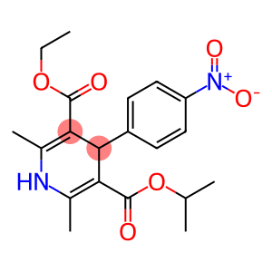 3-ethyl 5-isopropyl 4-{4-nitrophenyl}-2,6-dimethyl-1,4-dihydro-3,5-pyridinedicarboxylate