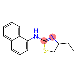 4-Ethyl-2-(1-naphtyl)amino-2-thiazoline