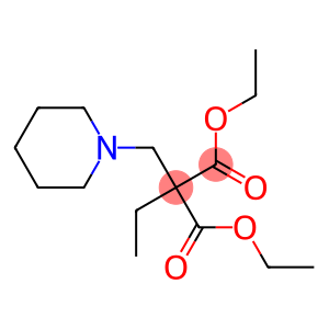 Ethyl(piperidinomethyl)malonic acid diethyl ester