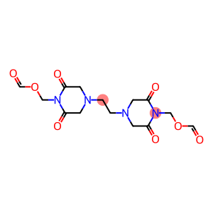 4,4'-Ethylenebis(2,6-dioxopiperazine-1-methanol)bisformate