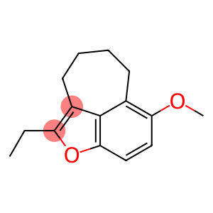 2-Ethyl-7-methoxy-3,4,5,6-tetrahydrocyclohepta[cd]benzofuran