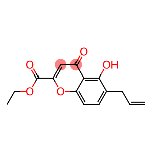 ethyl 6-allyl-5-hydroxy-4-oxo-4H-chromene-2-carboxylate