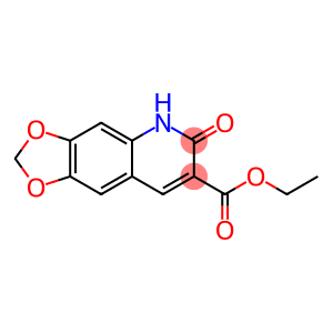 ethyl 5,6-dihydro-6-oxo-[1,3]dioxolo[4,5-g]quinoline-7-carboxylate