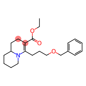 ETHYL 4-(3-BENZYLOXYPROPYL)-1,6,7,8,9,9A-HEXAHYDRO-2H-QUINOLIZINE-3-CARBOXYLATE