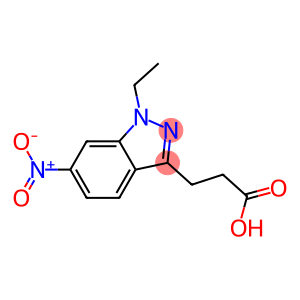 1-ETHYL-CARBOXYETHYL-6-NITROINDAZOLE
