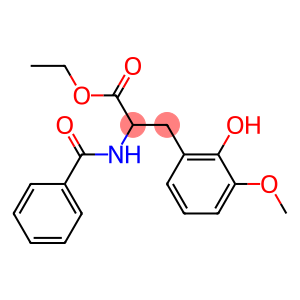ETHYL 2-BENZAMIDO-3-(2-HYDROXY-3-METHOXYPHENYL)PROPANOATE