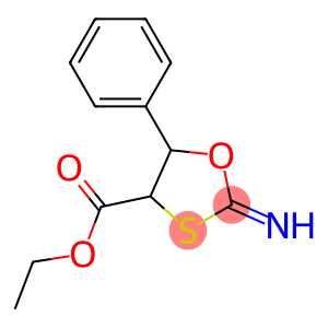 Ethyl 2-imino-5-phenyl-1,3-oxathiolane-4-carboxylate