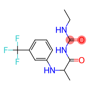 3-ethyl-1-(2-{[3-(trifluoromethyl)phenyl]amino}propanoyl)urea