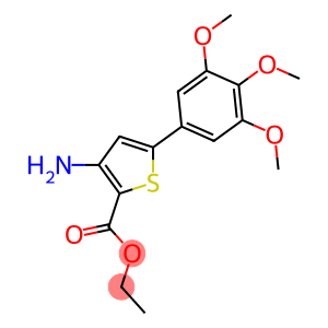 ETHYL 3-AMINO-5-(3,4,5-TRIMETHOXYPHENYL)THIOPHENE-2-CARBOXYLATE