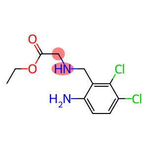 Ethyl N-(6-amino-2.3-dichlorobenzyl)glycine