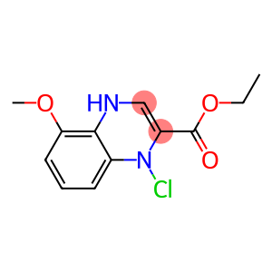 ETHYL 4-CHLORO-8-METHOXYQUINOXALINE-3-CARBOXYLATE