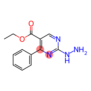 ETHYL 2-HYDRAZINYL-4-PHENYLPYRIMIDINE-5-CARBOXYLATE