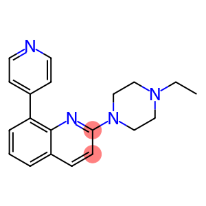 2-(4-ETHYLPIPERAZIN-1-YL)-8-PYRIDIN-4-YLQUINOLINE