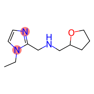 (1-ETHYL-1 H-IMIDAZOL-2-YLMETHYL)-(TETRAHYDRO-FURAN-2-YLMETHYL)-AMINE