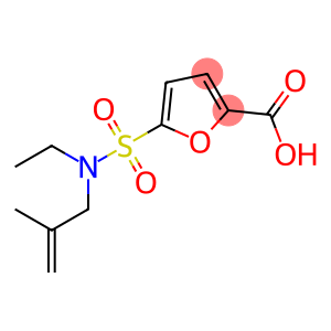5-[ethyl(2-methylprop-2-en-1-yl)sulfamoyl]furan-2-carboxylic acid