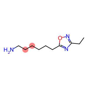 6-(3-ethyl-1,2,4-oxadiazol-5-yl)hexan-1-amine