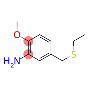 5-[(ethylsulfanyl)methyl]-2-methoxyaniline