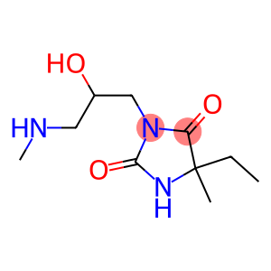 5-ethyl-3-[2-hydroxy-3-(methylamino)propyl]-5-methylimidazolidine-2,4-dione
