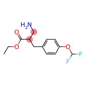 ethyl 3-amino-2-{[4-(difluoromethoxy)phenyl]methyl}propanoate