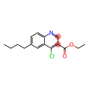ethyl 6-butyl-4-chloroquinoline-3-carboxylate
