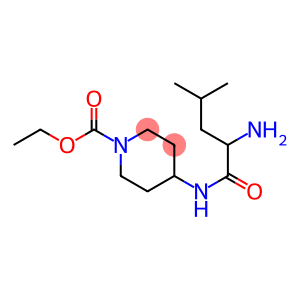 ethyl 4-[(2-amino-4-methylpentanoyl)amino]piperidine-1-carboxylate