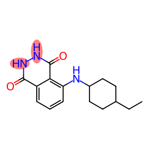5-[(4-ethylcyclohexyl)amino]-1,2,3,4-tetrahydrophthalazine-1,4-dione